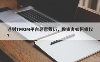 遇到TMGM平台恶意敷衍，投资者如何维权？