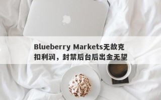 Blueberry Markets无故克扣利润，封禁后台后出金无望