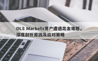 DLS Markets用户遭遇出金难题，深度剖析原因及应对策略