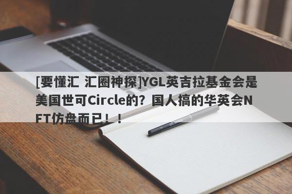 [要懂汇 汇圈神探]YGL英吉拉基金会是美国世可Circle的？国人搞的华英会NFT仿盘而已！！-第1张图片-要懂汇圈网