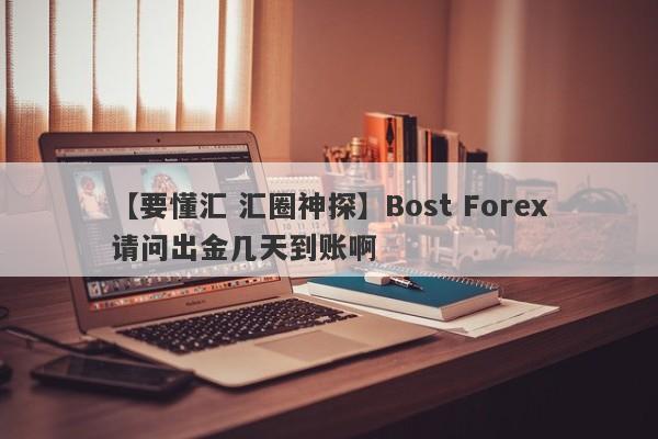 【要懂汇 汇圈神探】Bost Forex请问出金几天到账啊
-第1张图片-要懂汇圈网