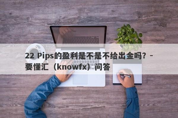 22 Pips的盈利是不是不给出金吗？-要懂汇（knowfx）问答-第1张图片-要懂汇圈网