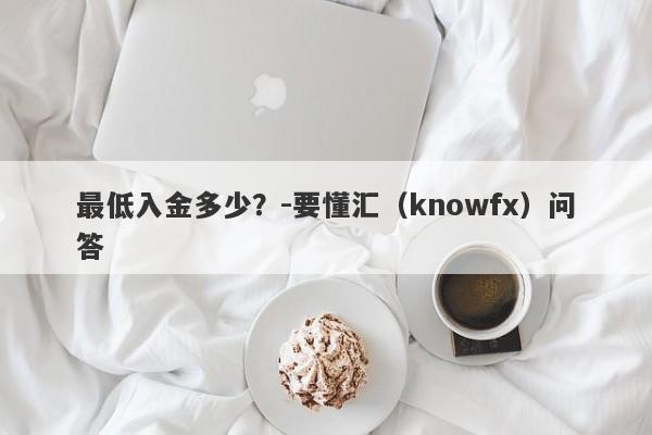 最低入金多少？-要懂汇（knowfx）问答-第1张图片-要懂汇圈网