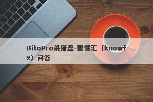 BitoPro杀猪盘-要懂汇（knowfx）问答-第1张图片-要懂汇圈网