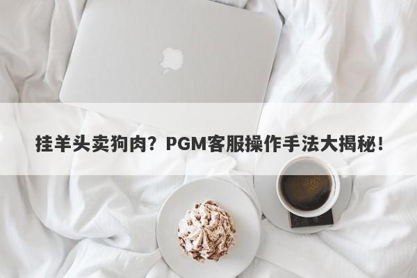 挂羊头卖狗肉？PGM客服操作手法大揭秘！-第1张图片-要懂汇圈网