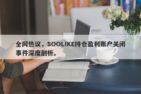 全网热议，SOOLIKE持仓盈利账户关闭事件深度剖析。-第1张图片-要懂汇圈网